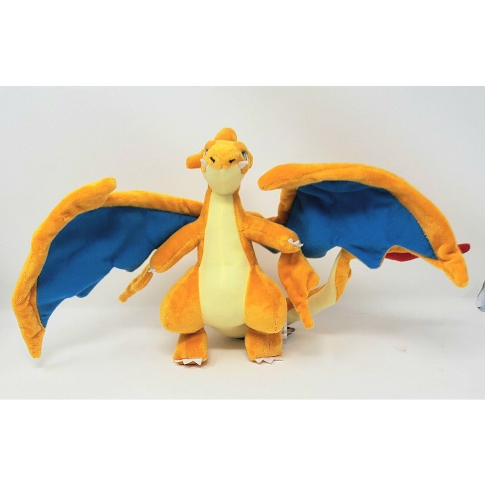 NWT Charizard Pokémon Center Plush Figurine with Adjustable Wings 16" Long